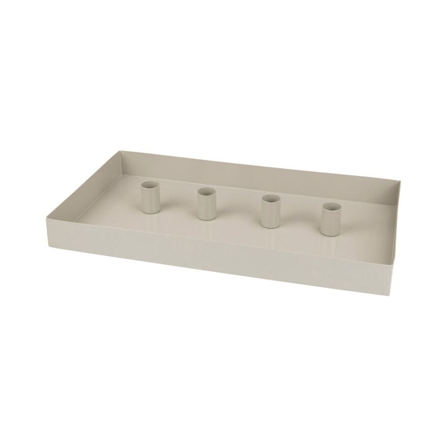 Sindig MOVE Lysestake 22x42 cm i Beige/natur