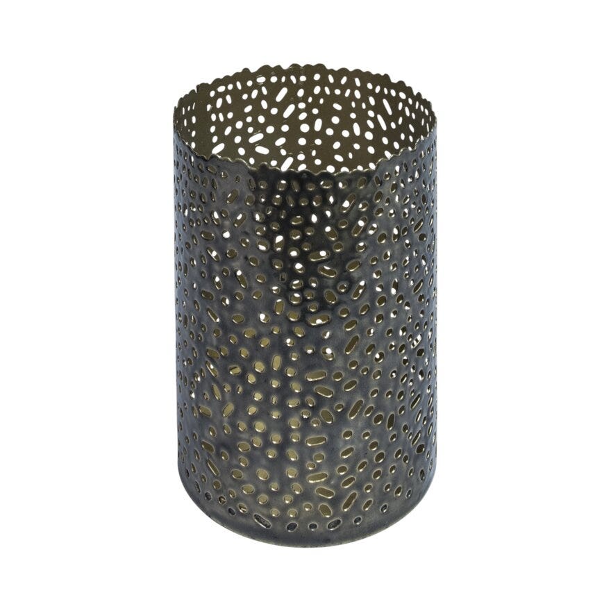 NEW LODGE Lysholder H18 cm i Svart