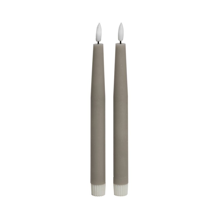 Lun NIMA LED kronelys H24.5 cm i Beige/natur