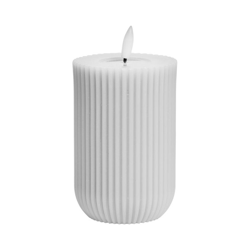 Lun NOVA LEDkubbelys H12.5 cm i Hvit