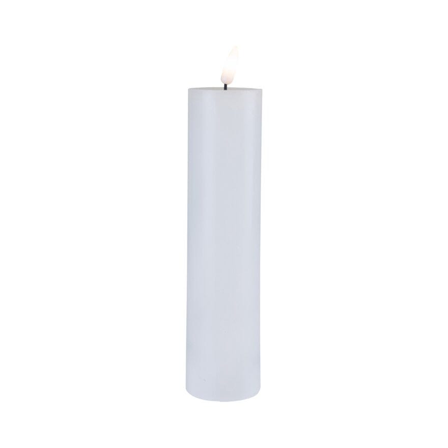 Lun OLIV Kubbelys LED H20 cm i Hvit