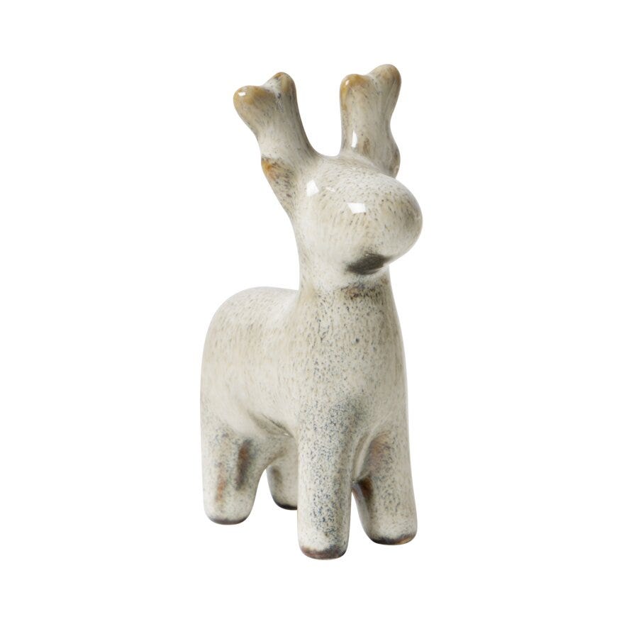 Sindig ONNO Reinsdyr H8 cm i Beige/natur