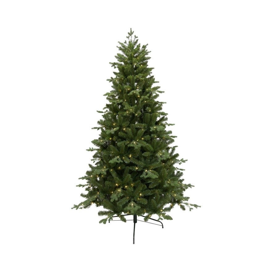 Ly OPPDAL Juletre med lys H210 cm i Grønn
