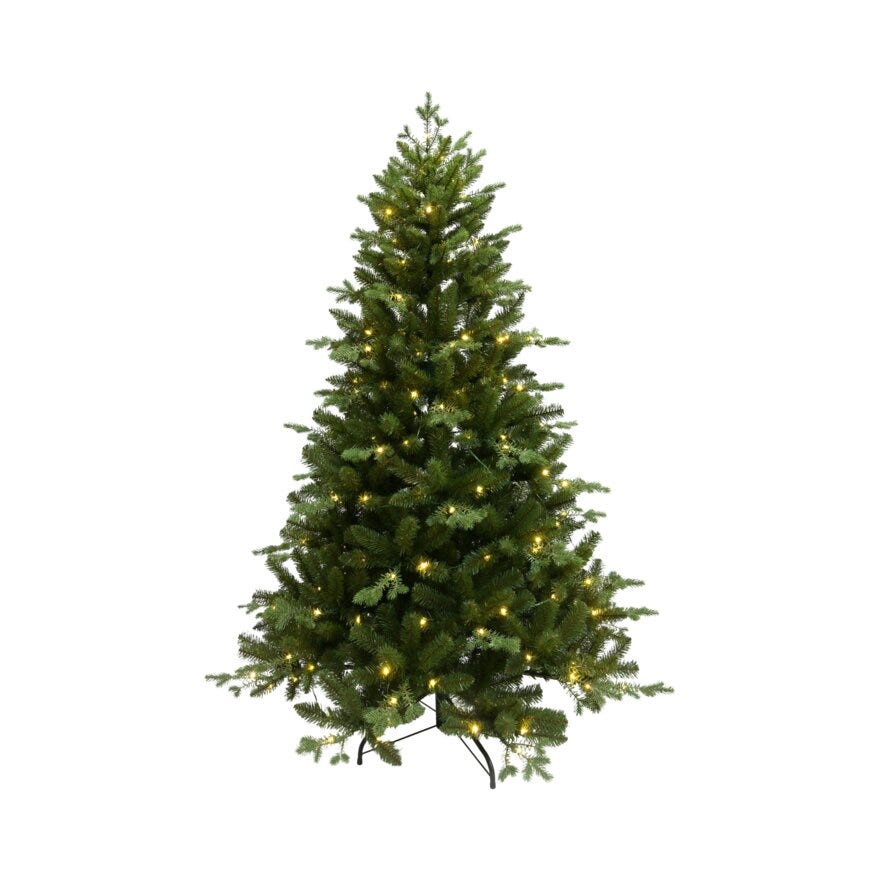 Ly OPPDAL Juletre med lys H180 cm i Grønn