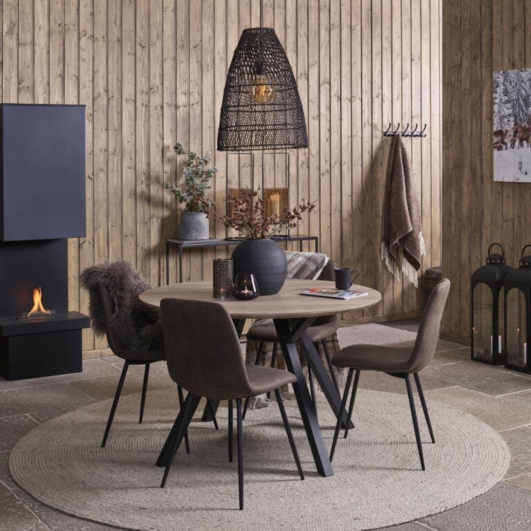 Sindig ORAI Lysholder Ø23 cm i Svart