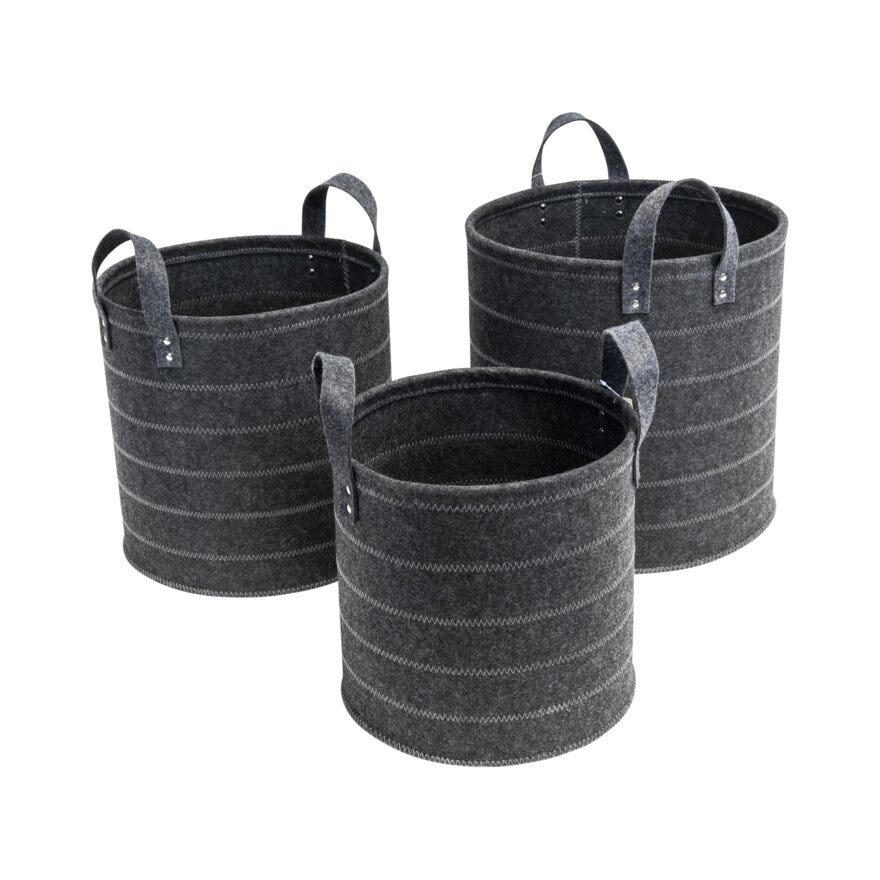 OTTA Kurv Liten Ø30 cm i Grå