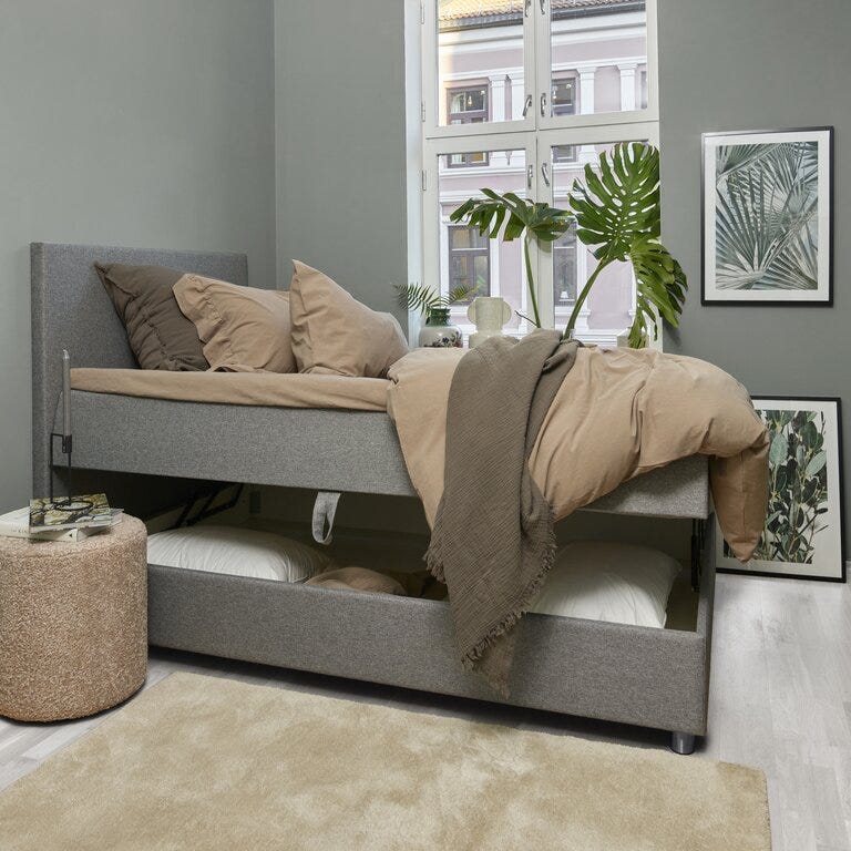 Sindig PALM LEAF Bilde med ramme 50x70 cm i Grønn