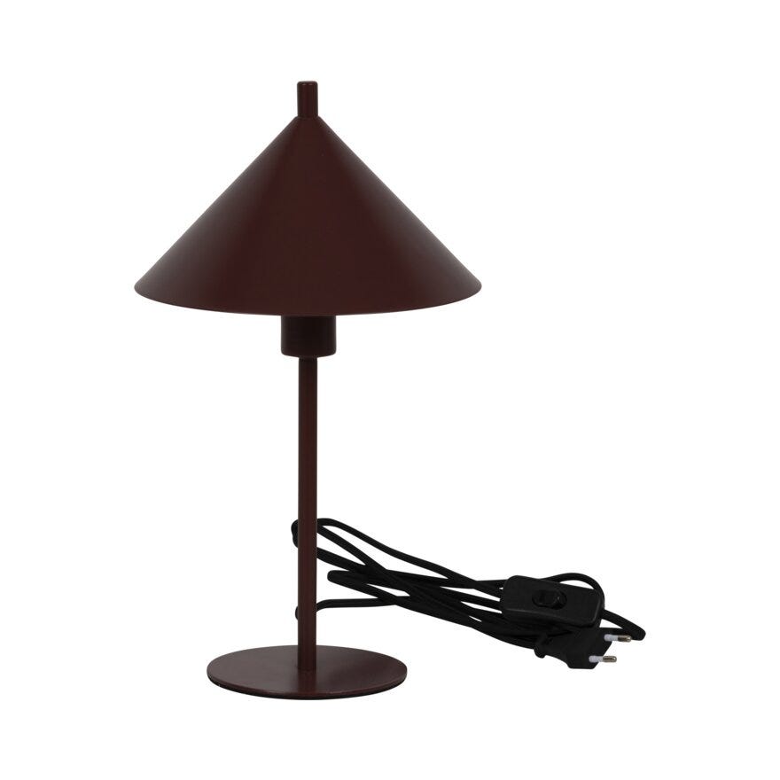 Sindig PAPA Bordlampe H35 cm i Rød
