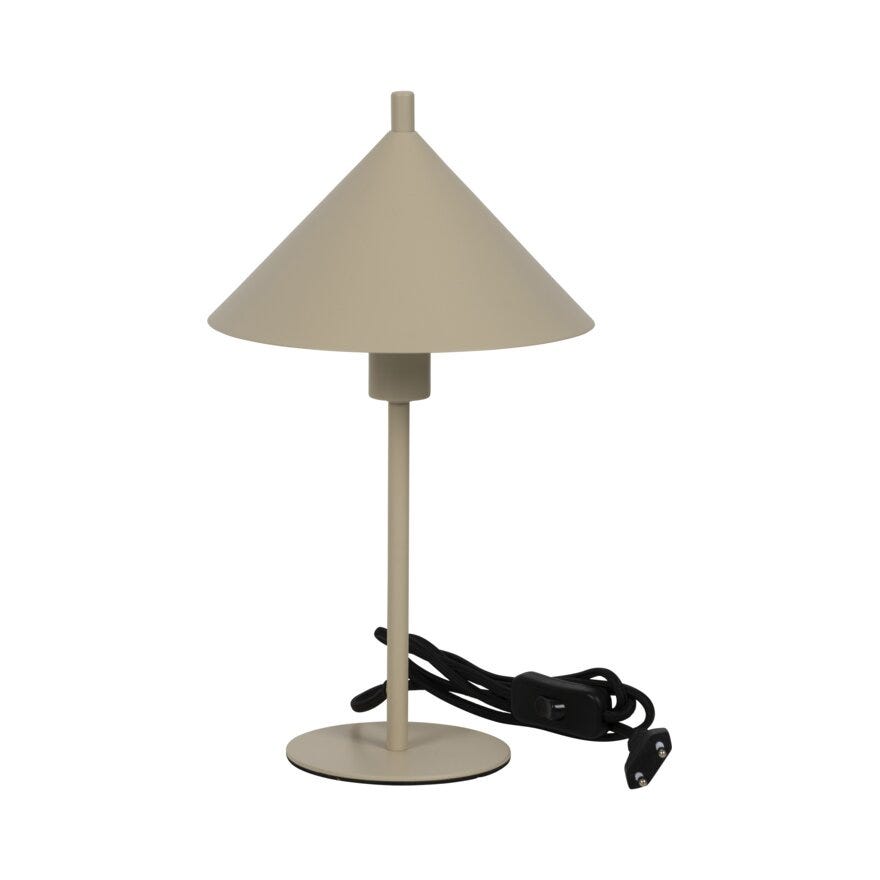 Sindig PAPA Bordlampe H35 cm i Beige/natur