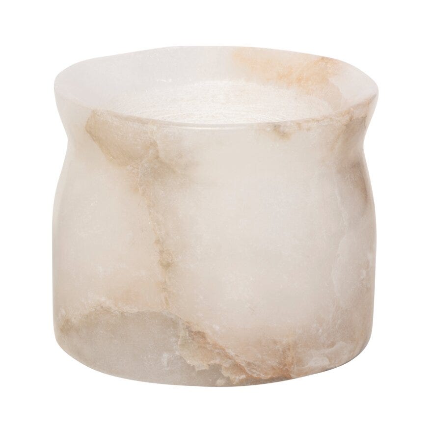 Sindig PAROS Lysholder H6.5 cm i Hvit