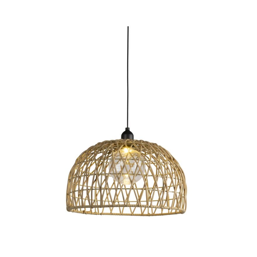 Ly PINTA Utendørs taklampe Ø30 cm i Beige/natur