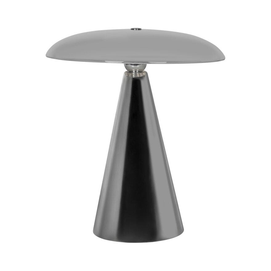 Sindig PORCINI Bordlampe oppladbar H26 cm i Sølv