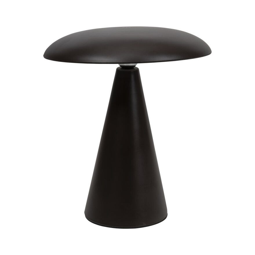 Sindig PORCINI Bordlampe oppladbar Ø23 cm i Brun