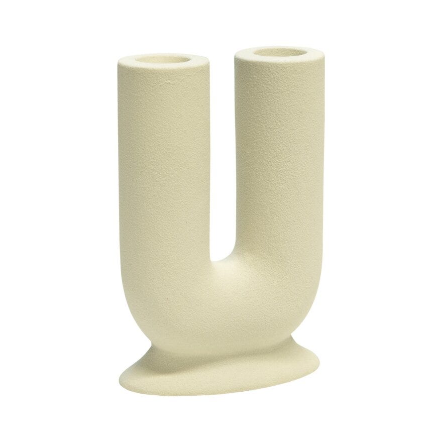 RODE Lysestake H16 cm i Beige/natur