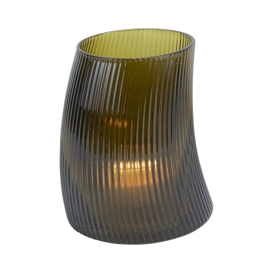 ROMI Telysholder H10 cm i Brun