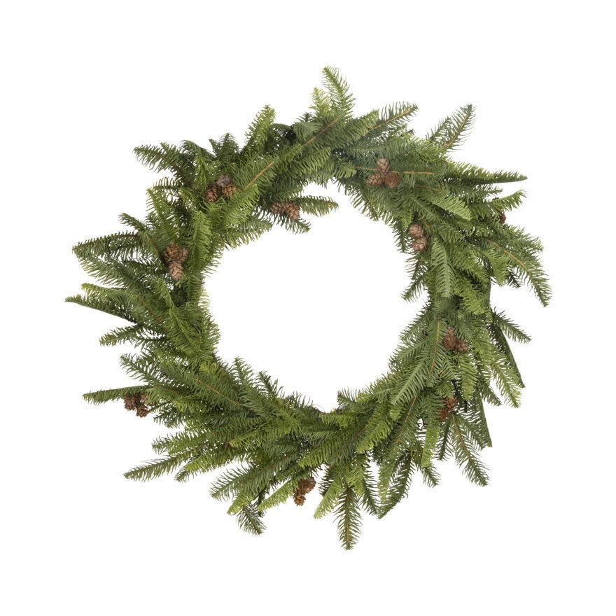 Sindig SKARE Julekrans Ø66 cm i Grønn