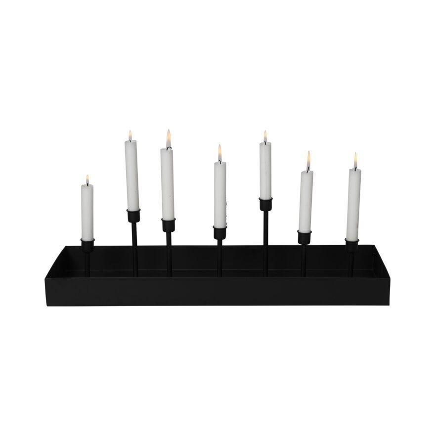 Sindig SOBRETTA Julelysestake 20x60 cm i Svart