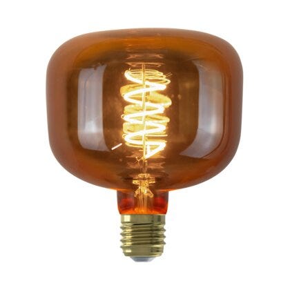 Sindig SPIRAL LED lyspære i Brun