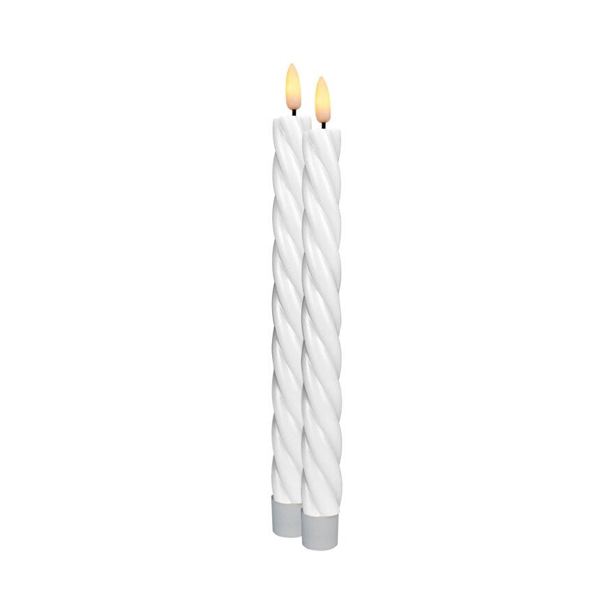 Lun TANJA LED spirallys Ø2 cm i Hvit