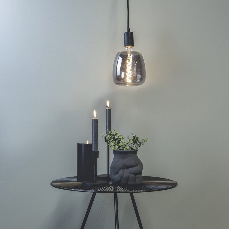 Sindig THIMA Vase H13 cm i Svart