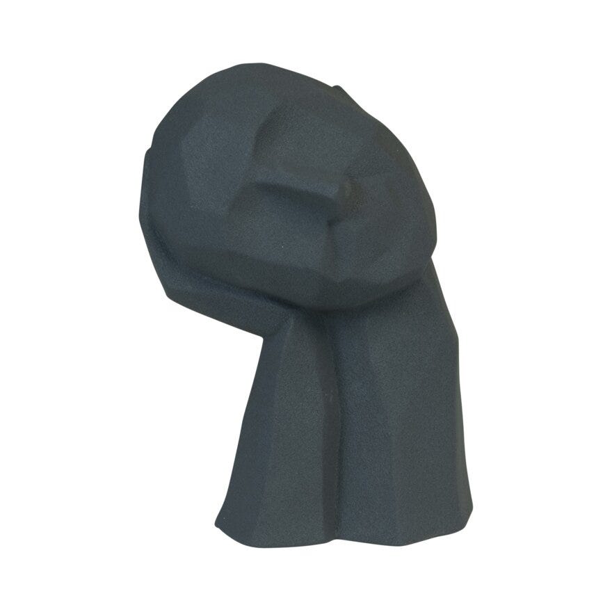TILI Figur 9x14 cm i Svart