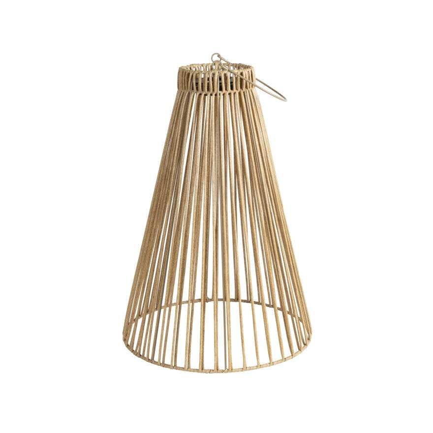 Nordic Energy TORIO Solcellelykt Ø34 cm i Beige/natur