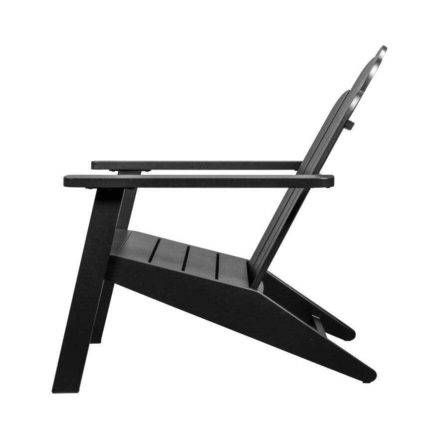 ULNES Adirondack stol i Svart