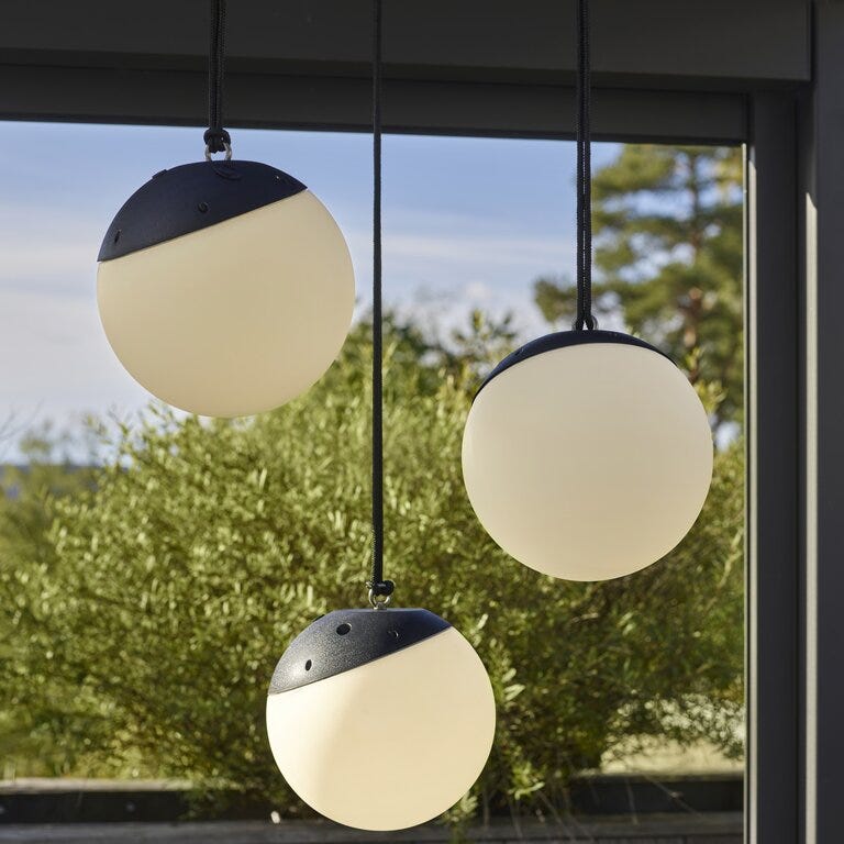 Ly ULTRA Taklampe Ø20 cm i Svart