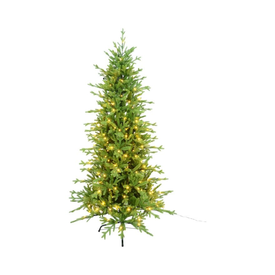 VALDRES SLIM Juletre H210 cm i Grønn