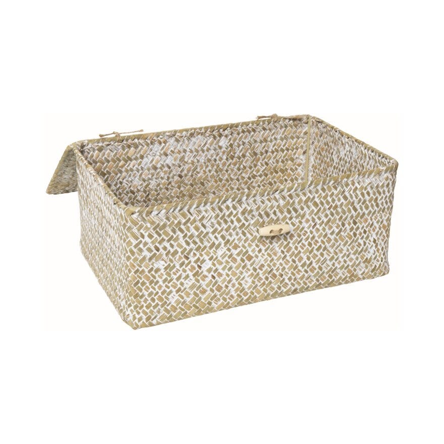 Sindig VERO Oppbevaringsboks Stor 19x29 cm i Beige/natur