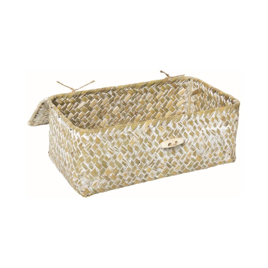 Sindig VERO Oppbevaringsboks Liten 13x23 cm i Beige/natur