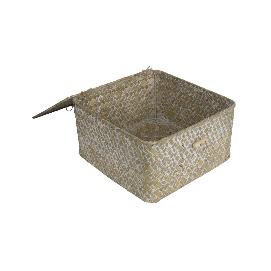 Sindig VERO Oppbevaringsboks 20x20 cm i Beige/natur