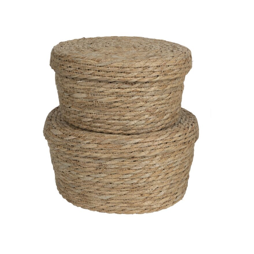 Sindig VITO Kurvsett Ø27 cm i Beige/natur