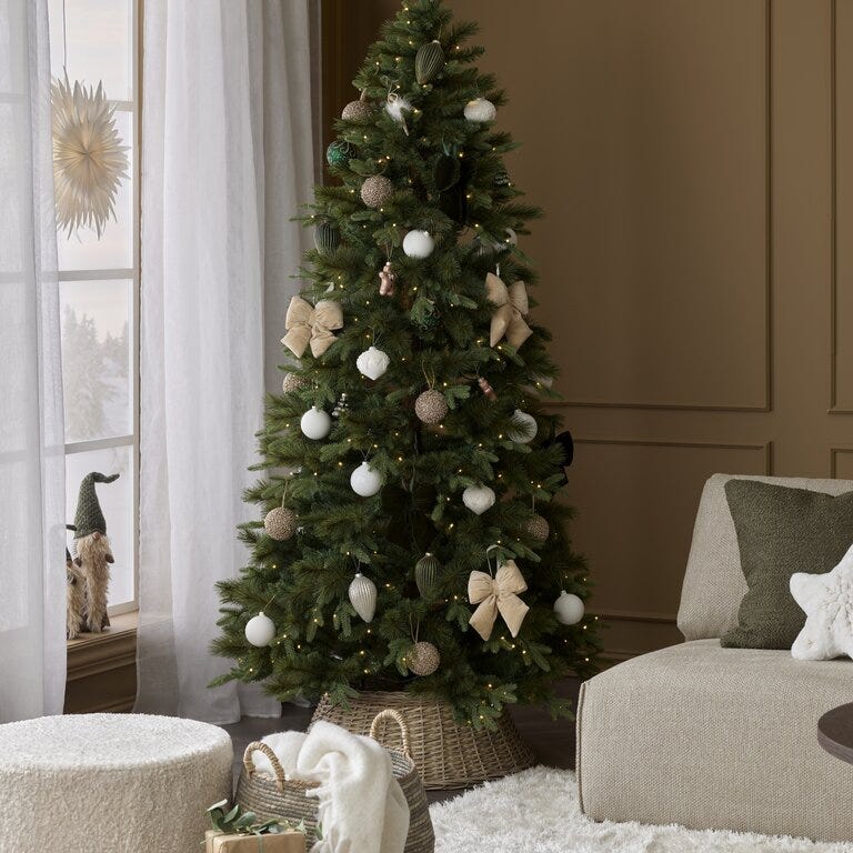 Ly VOLDA Juletre H210 cm i Grønn
