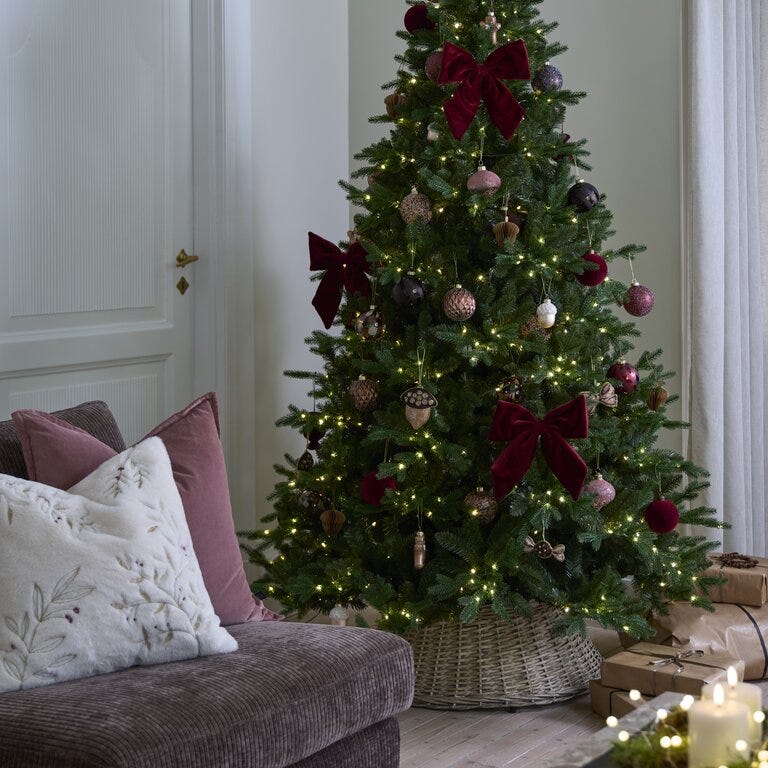 Ly VOSS Juletre med lys H210 cm i Grønn
