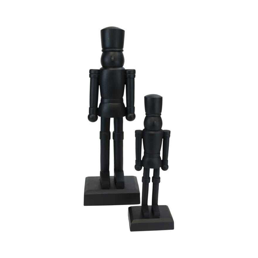 WILSON Julepynt 8x12 cm i Svart