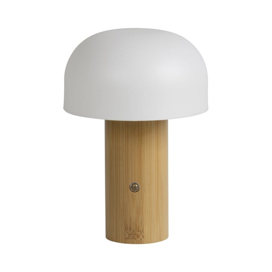 Sindig ZITO Bordlampe oppladbar H21.5 cm i Beige/natur