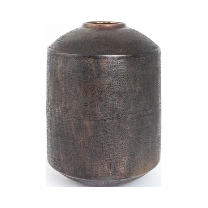 Halvor Bakke BAY Vase H36 cm i Brun designet av Halvor Bakke