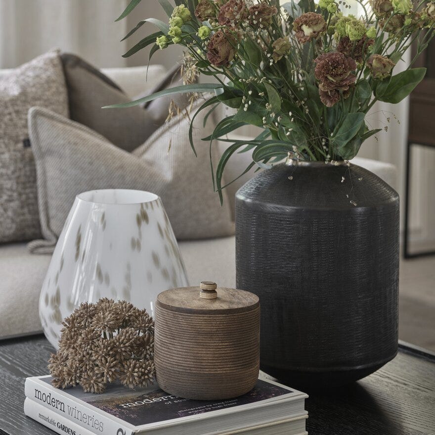 Halvor Bakke BAY Vase H36 cm i Brun designet av Halvor Bakke