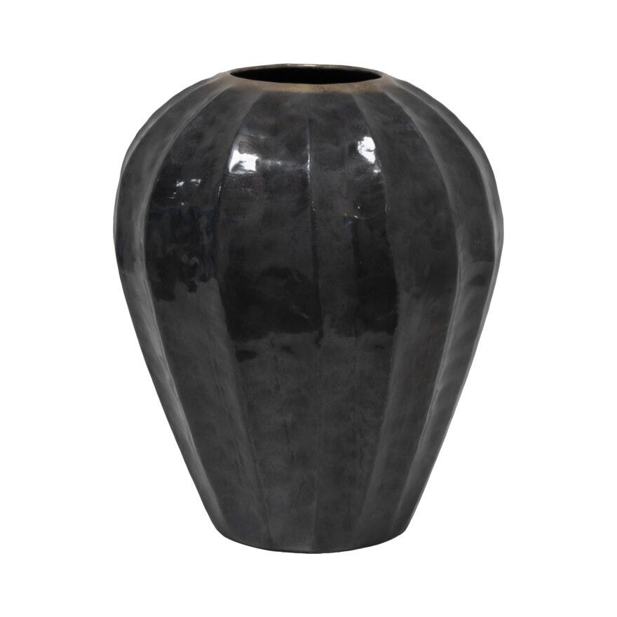 Halvor Bakke BYGDØY Vase H34 cm i Brun designet av Halvor Bakke