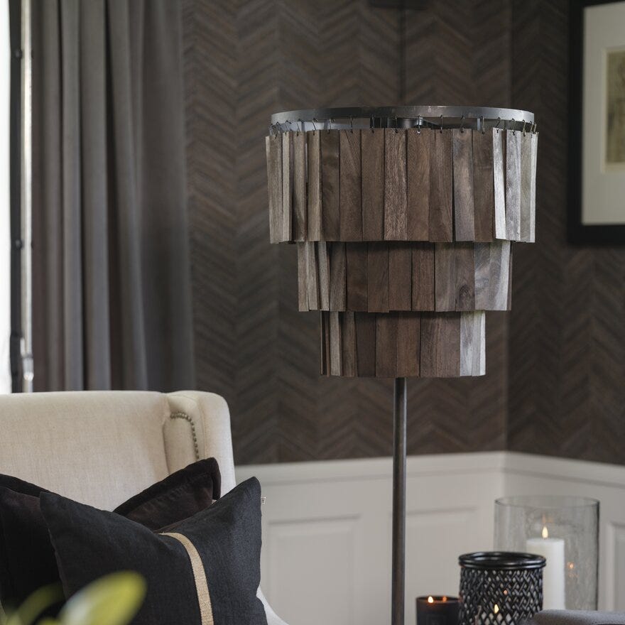 Halvor Bakke CAPE TOWN Lampe H150 cm i Brun designet av Halvor Bakke
