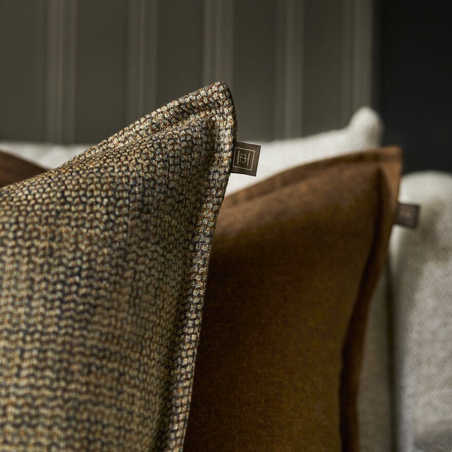 Halvor Bakke NOLAN Pynteputetrekk 50x50 cm i Beige/natur designet av Halvor Bakke