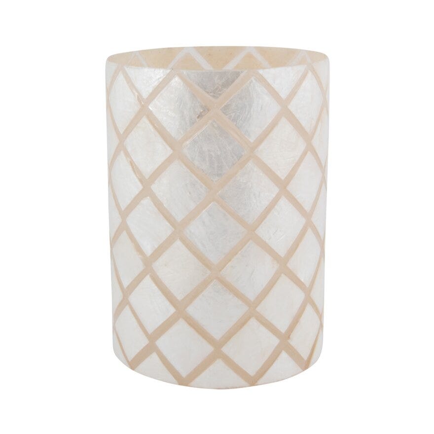 Halvor Bakke VARCA Lysholder H20 cm i Beige/natur designet av Halvor Bakke