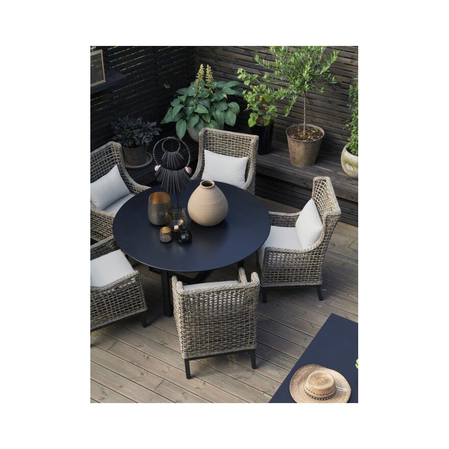 Signature Collection By Halvor Bakke GARDEN Spisebord Ø140 cm i Svart