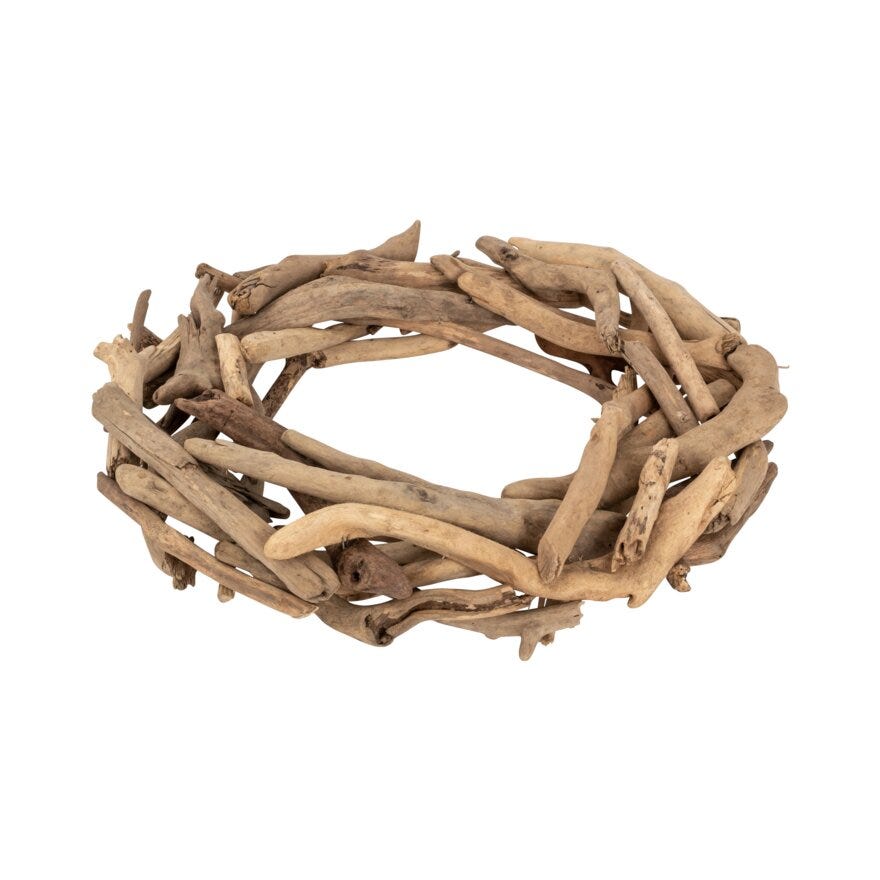 Cabin Collection by Halvor Bakke KORBA Dekorkrans Ø46 cm i Beige/natur