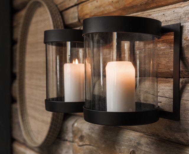 Halvor Bakke VILA Vegglykt Ø18 cm i Svart designet av Halvor Bakke