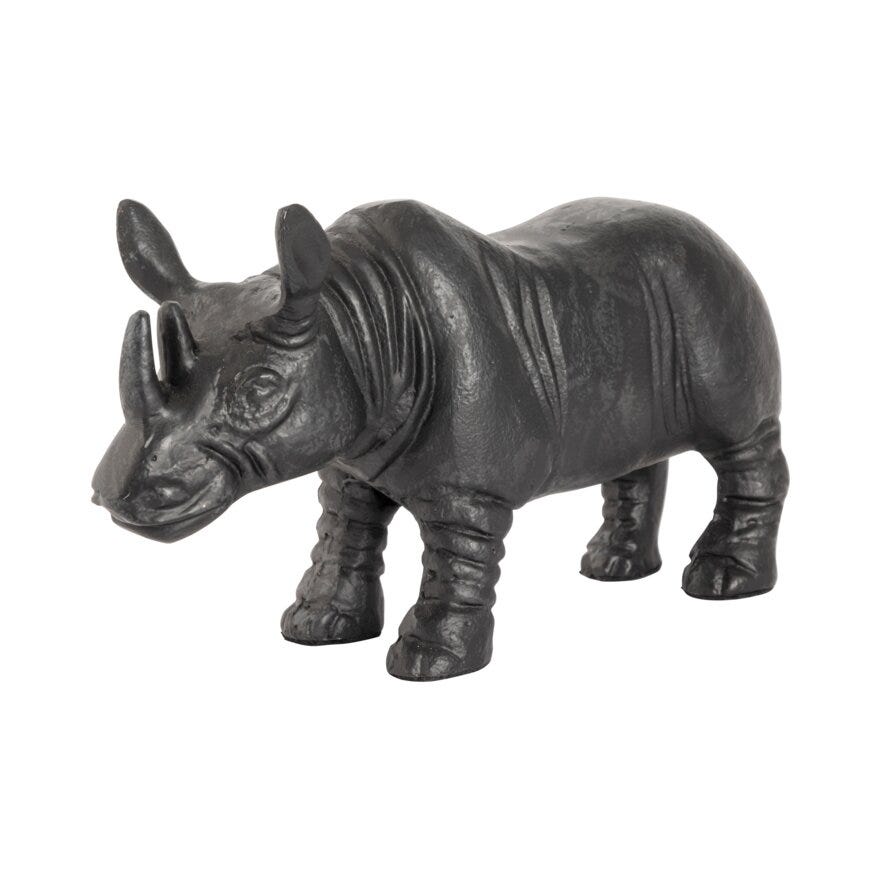 Halvor Bakke NAIROBI Dekorfigur 22x9 cm i Svart