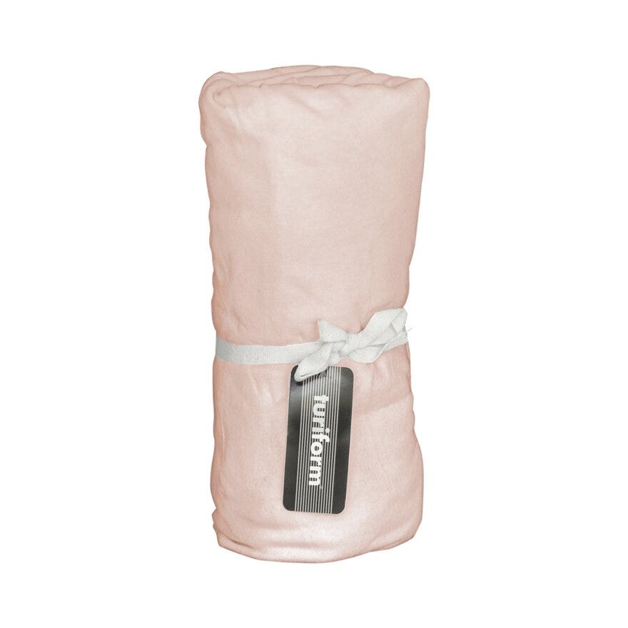 Turiform JERSEY Laken 90x200 cm i Rosa