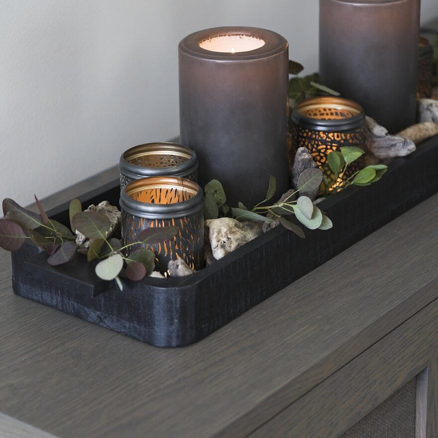Halvor Bakke LAMBERTS BAY Brett 29x66 cm i Svart designet av Halvor Bakke