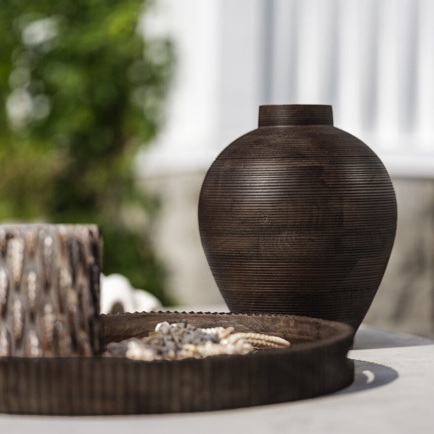 Halvor Bakke LESOTHO Vase H31 cm i Brun designet av Halvor Bakke